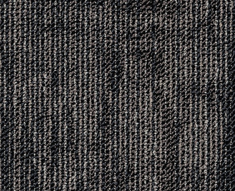 Clearance Sale! Surface Works Crackled Black / Gray Nylon Carpet Tile - Textured - 24" X 24"