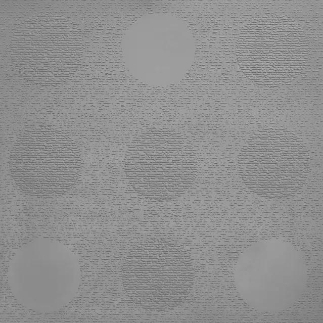 Johnsonite Colonial Grey Tic Tac Toe Circulinity Rubber Tile - Textured - 24" X 24"