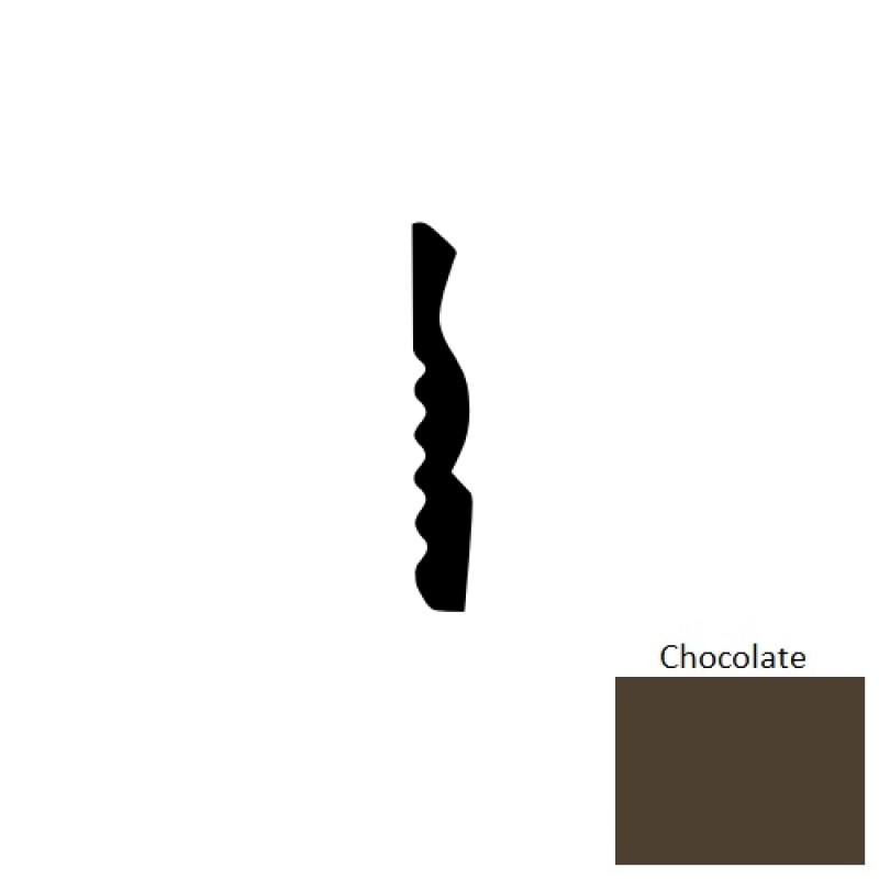 Base Sculptures Chocolate Harmony Sc Rubber Wall Base