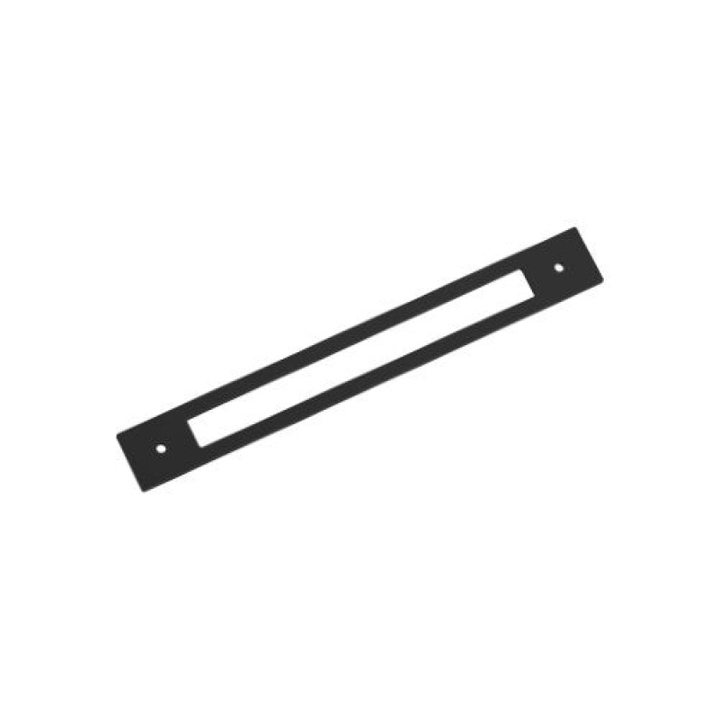 Medora Zinc Pull Cabinet Backplate - Matte Black