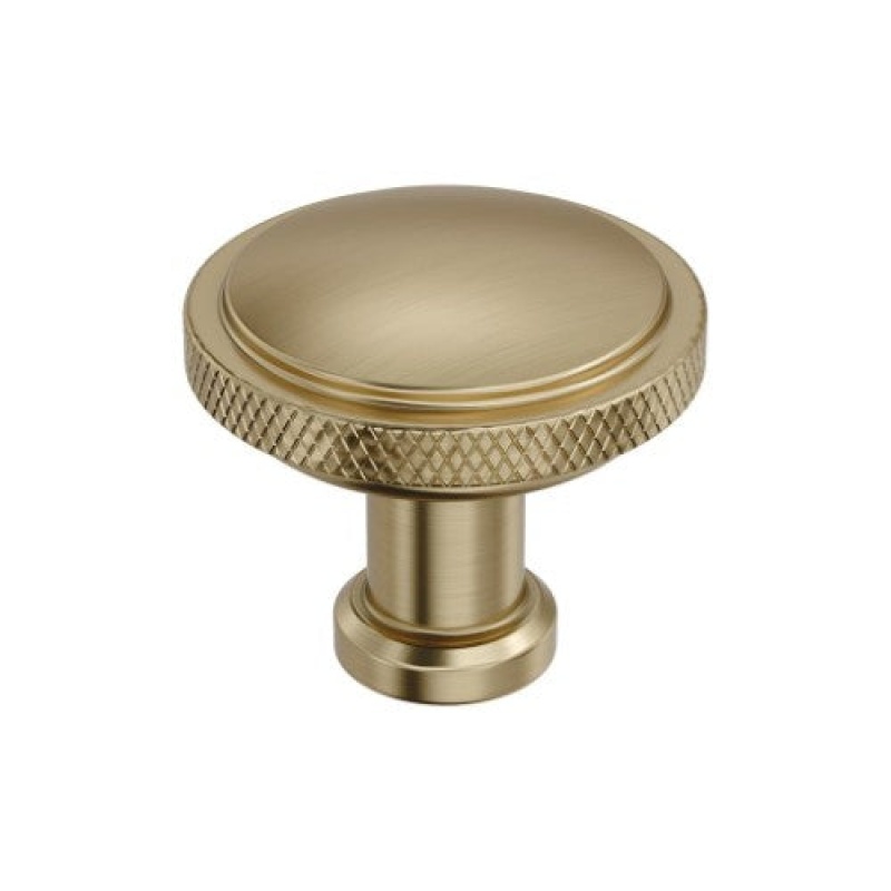 Faraday Zinc Cabinet Knob - Golden Champagne