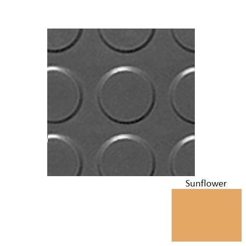 Flextones Sunflower Rbt Radial High Profile Rubber Distinct Designs Tile - Textured - 18" X 18"