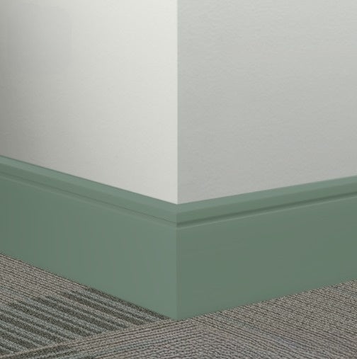 Johnsonite Green Vista Rubber Millwork Contoured Wall Base
