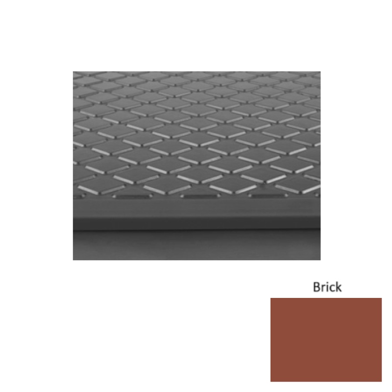 Solid 31 Brick Diamond Rubber Stair Tread