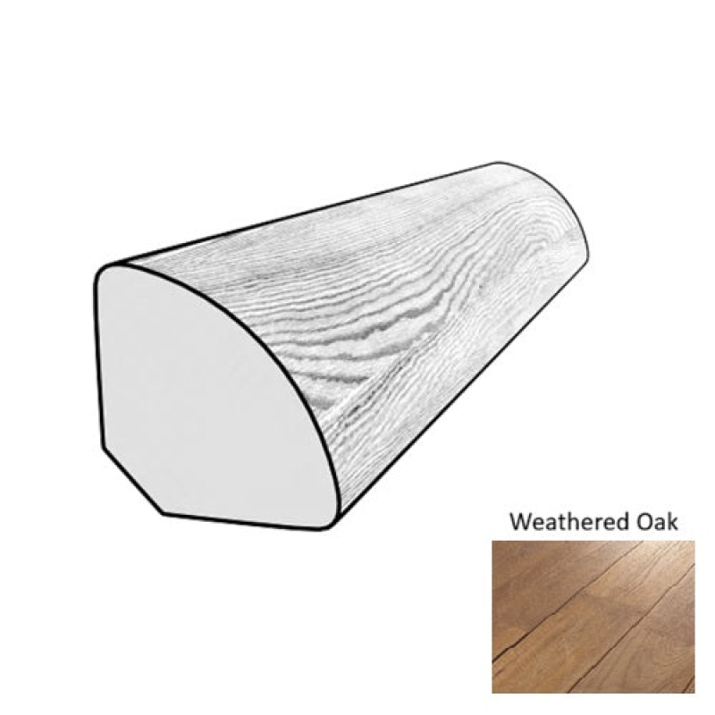 Originals Premium Weathered Oak 94" Quarter Round Trim