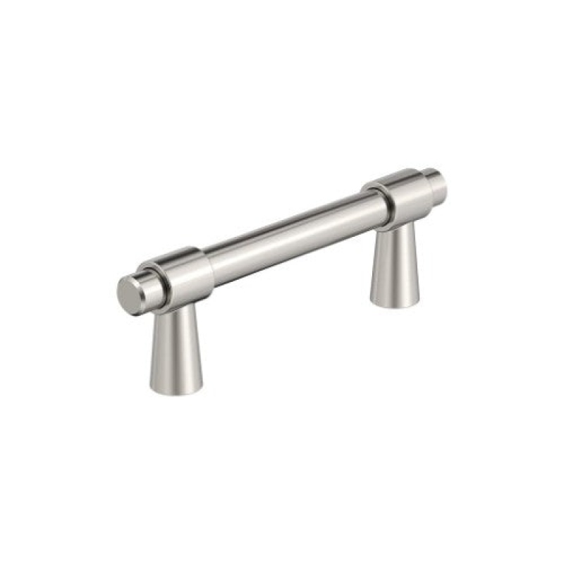 Destine Zinc Bar Cabinet Pull - Polished Nickel