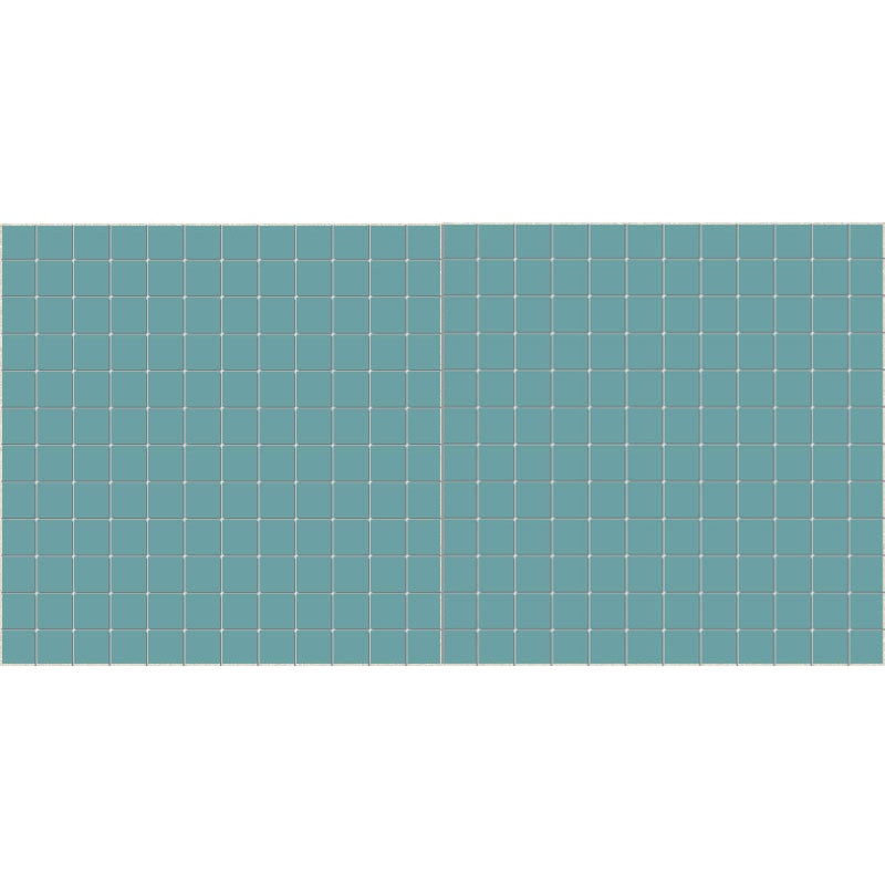Unglazed Mosaics Ocean Tide Porcelain Mosaic - 1" X 1"