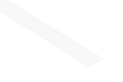 Trep G S Replacement Tread Metal Tile Edging Trim - Transparent Stainless Steel - 51/64" X 720 1/32"