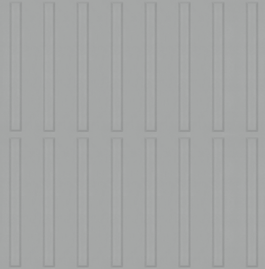 Johnsonite Pewter Rubber Tactile Guide Tile - Textured - 24" X 24"