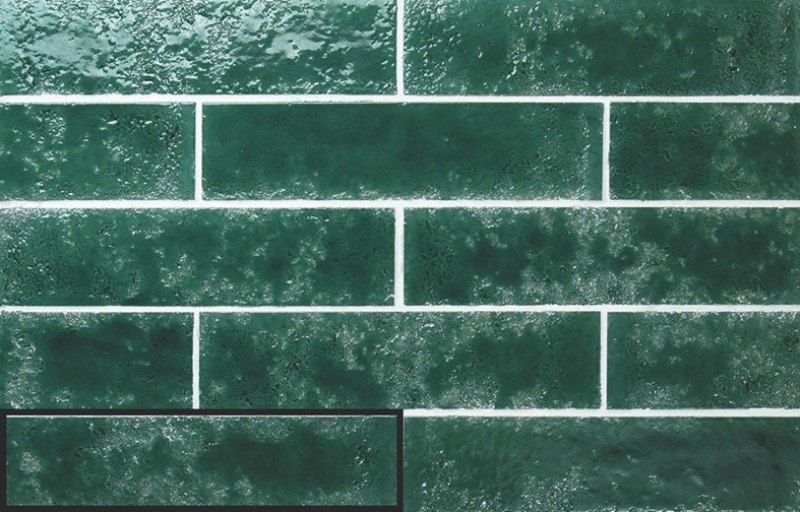 Pukka Sage Blue Glossy Ceramic Tile