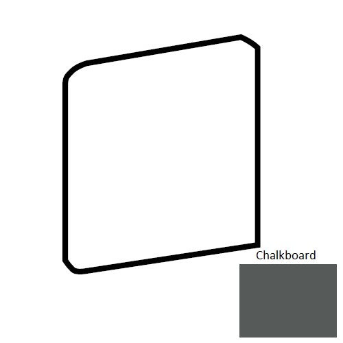 Color Wheel Classic Chalkboard Ceramic Bullnose Corner