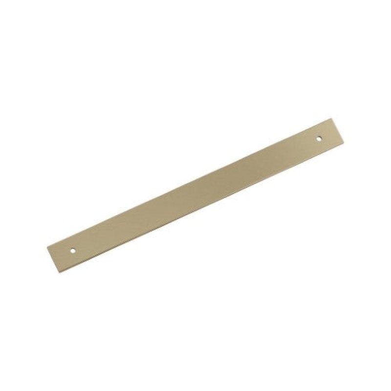 Ladera Zinc Pull Cabinet Backplate - Golden Champagne