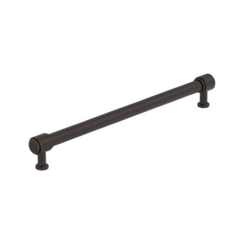 Faircrest Zinc & Steel Bar Cabinet Pull - Oil Rubbed Bronze