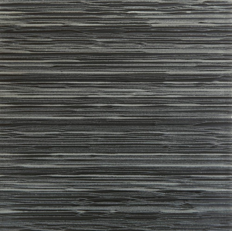 Ice Stream Black Glass Tile - Glossy - 12" X 12"