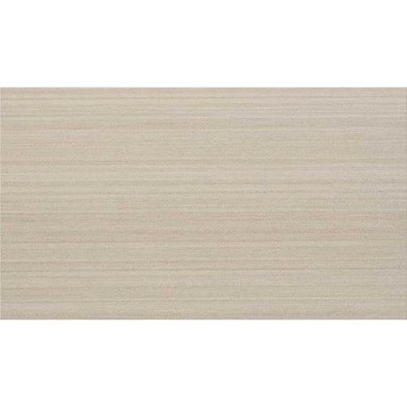 Fabric Art Modern Linear Taupe Porcelain Tile - Matte - 12" x 24"