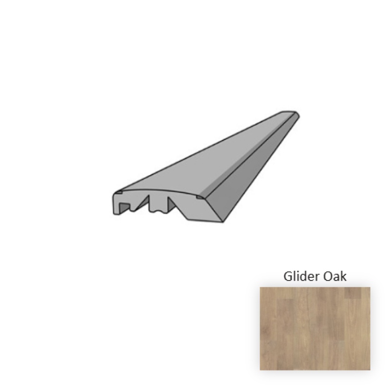 Naturetek Premier Propello Glider Oak Laminate Wood Moulding / Trim - 84" 5 In 1 Multifunction - Textured