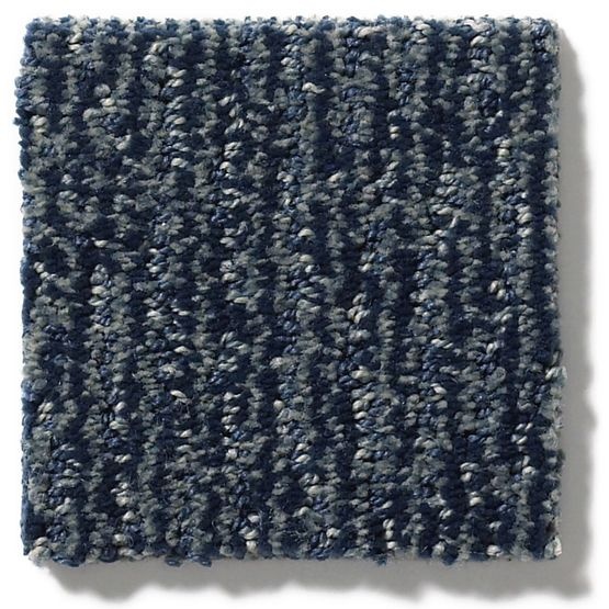 Pet Perfect Fur Ever Hale Navy Nylon Carpet - Pattern