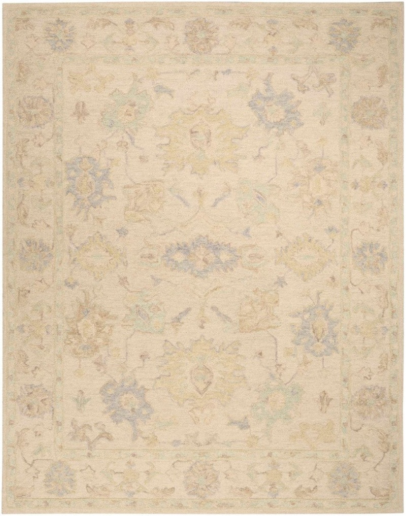 Maison Ivory Mso02 Wool Farmhouse Area Rug - 10 Ft X 14 Ft - Ivory