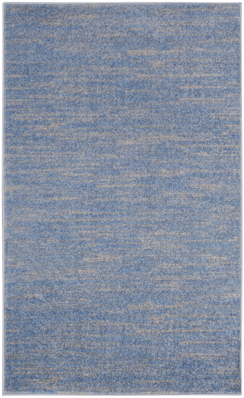 Nourison Essentials Blue / Grey Outdoor Area Rug