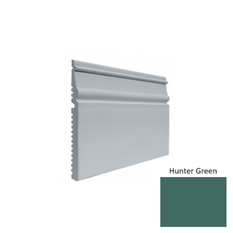 Contours #55 Nobility Hunter Green Rubber Profiled Wall Base - Satin - 5 1/2" X 8 Ft
