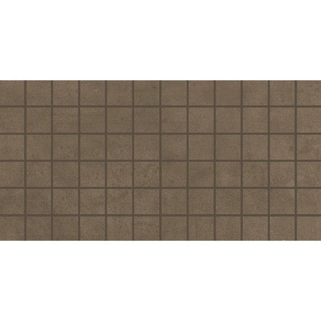 Portfolio Chocolate Ceramic Mosaic - 2" X 2" - Matte
