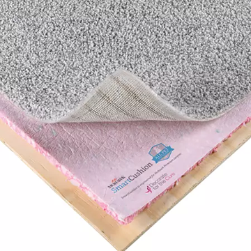 Smartcushion Carpet Cushion - 180 Sqft/Roll - Pink