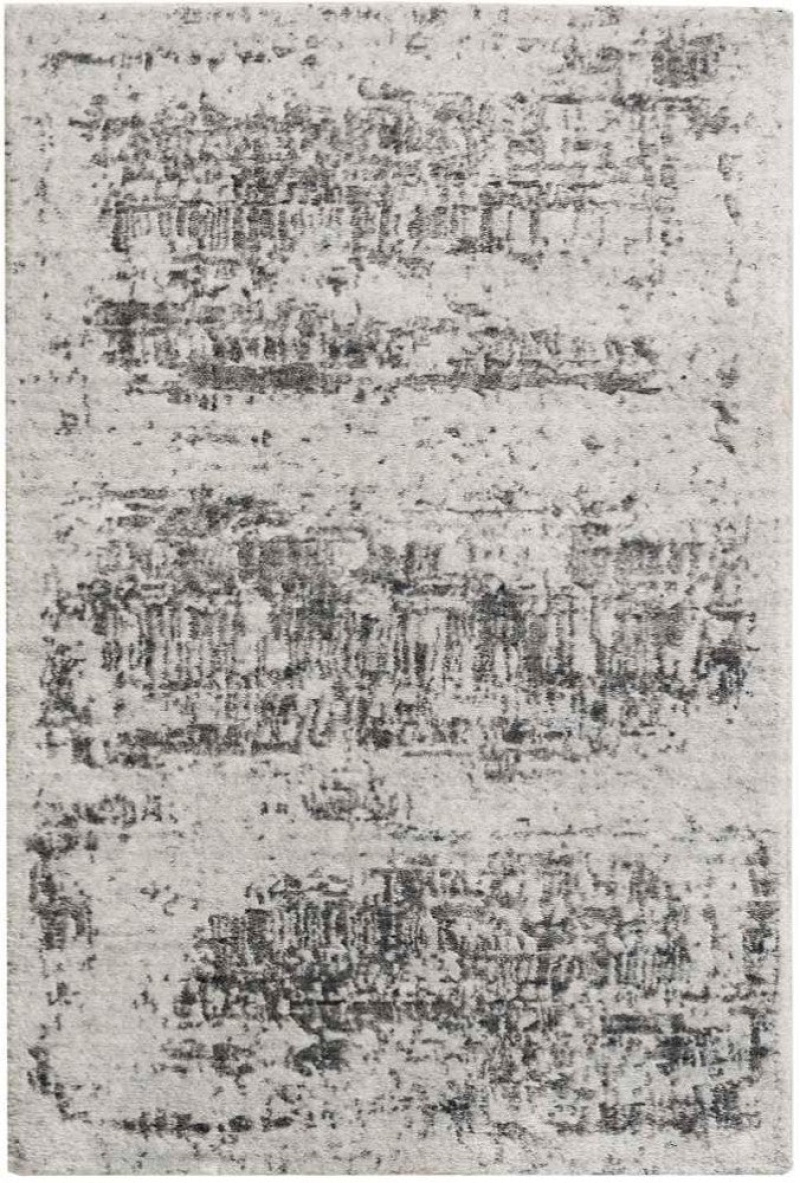 Harmony Ivory Charcoal Hay01 Polyester Contemporary Area Rug - 10 Ft X 14 Ft - Ivory Charcoal
