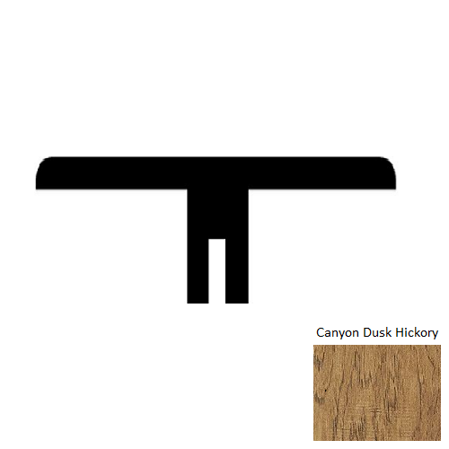 Heritage Woods Canyon Dusk Hickory Hardwood T Molding