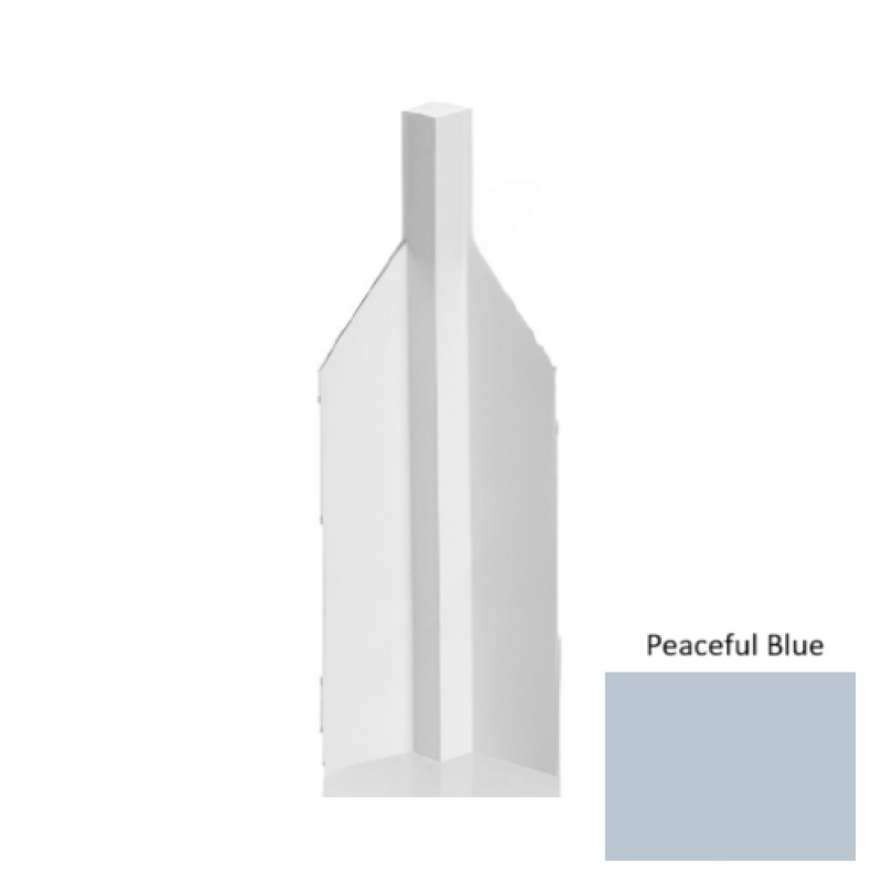 Pinnacle Peaceful Blue Rubber Inside Micro Corner