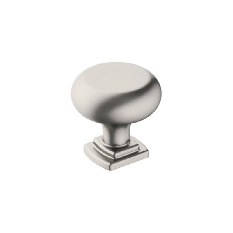 Surpass Zinc Cabinet Knob - Satin Nickel - 1 1/4"