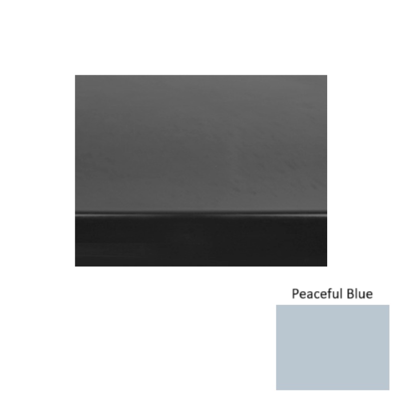 Roppe Peaceful Blue Light-Duty Smooth Rubber Stair Tread