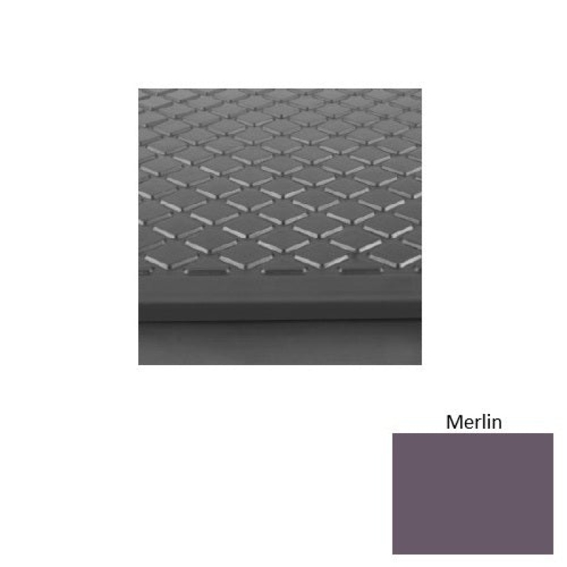 Solid 31 Merlin Diamond Rubber (Rd) Stair Tread With Dupont Kevlar - Textured