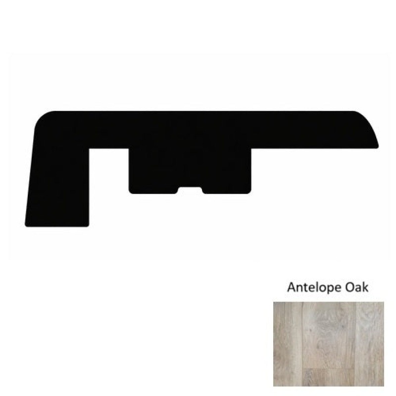 1400 Series Antelope Oak Luxury Vinyl End Cap