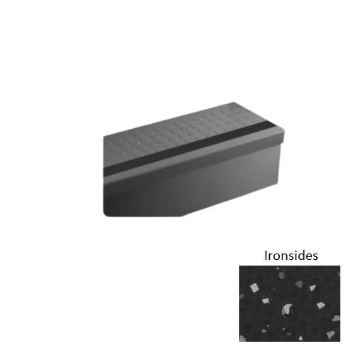 Johnsonite Ironsides Raised Round Rubber Moulding / Trim