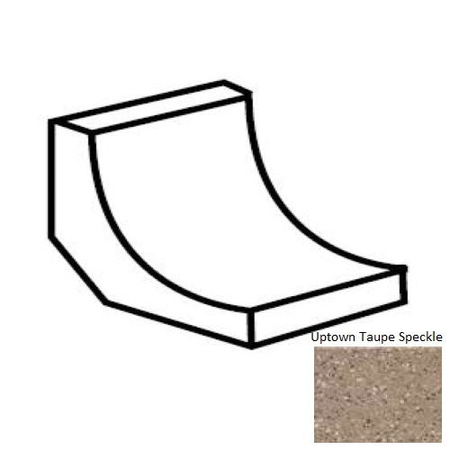 Keystones Uptown Taupe Speckle Porcelain Cove Base