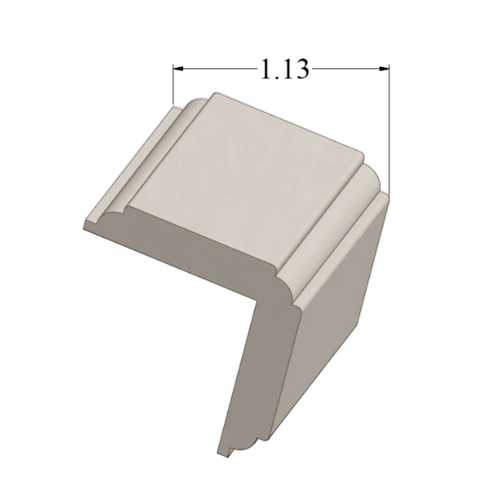 Johnsonite Castaway Vinyl Moulding / Trim Corner Wall Guard
