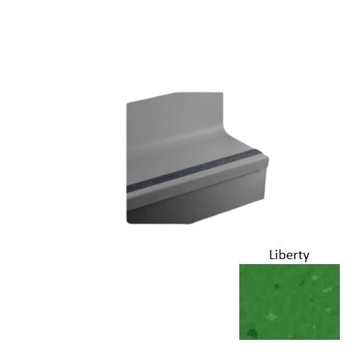 Hammered Rubber Stair Tread with Riser