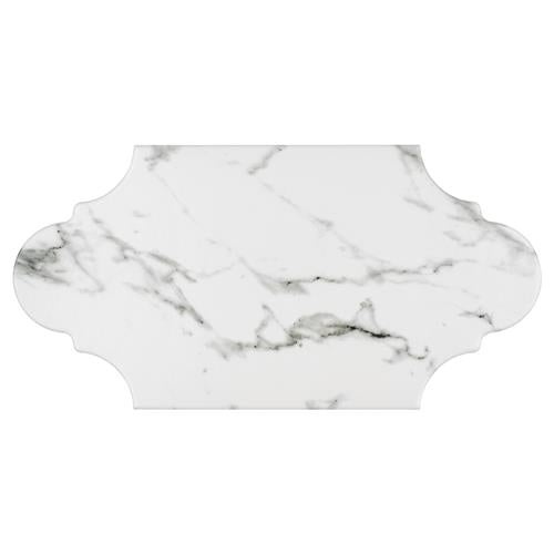 Timeless Calacatta Provenzal Porcelain Tile - Glossy