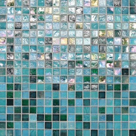 City Lights Honolulu Glass Mosaic - 1/2" x 1/2" - Glossy
