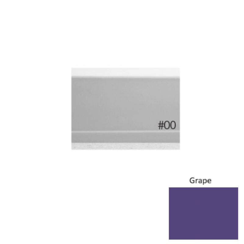 Pinnacle Plus #00 Simplicity Grape Rubber Coil Wall Base - 4" X 60 Ft