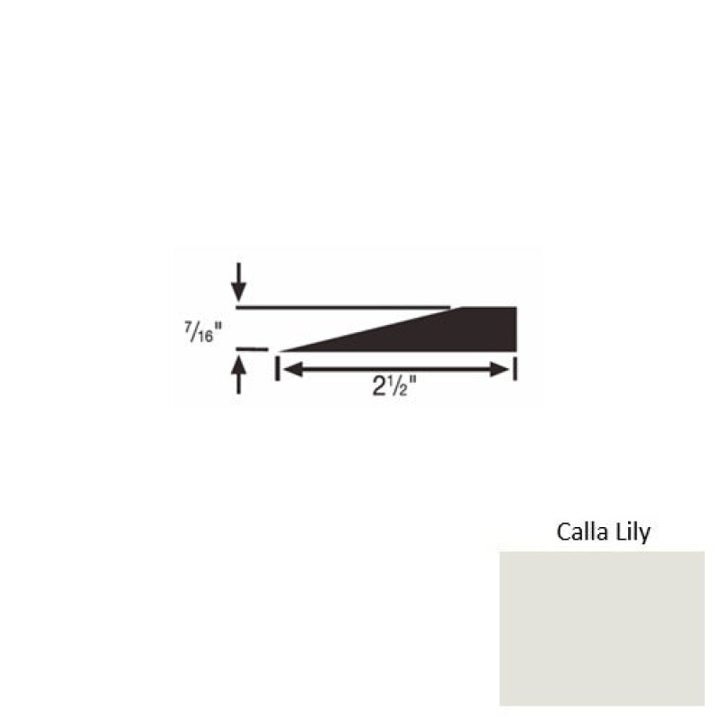 Solid 20 Calla Lily Rubber Transitional Reducer