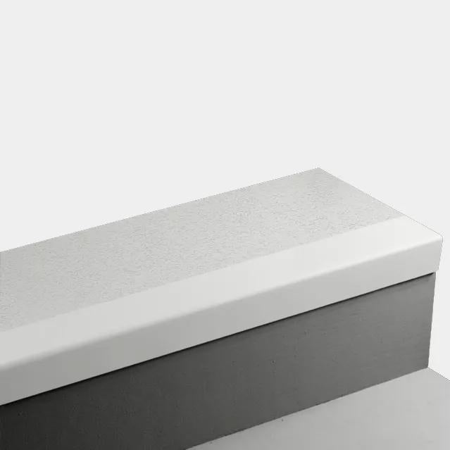 Johnsonite Icicle Rice Paper Rubber Stair Tread