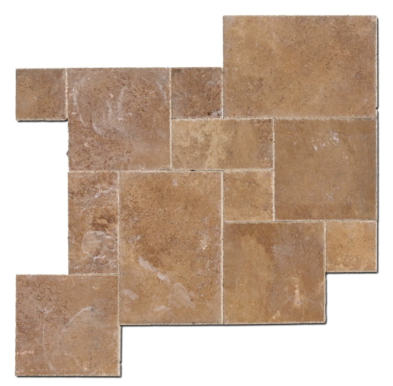 Noce Travertine Pattern - Honed - Various Sizes