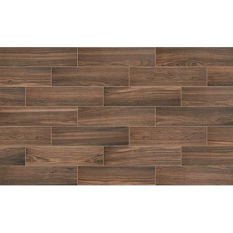 Knoxwood Nutmeg Porcelain Tile - Matte - 6" X 24"