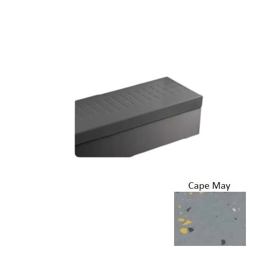Johnsonite Cape May Raised Square Rubber Moulding / Trim