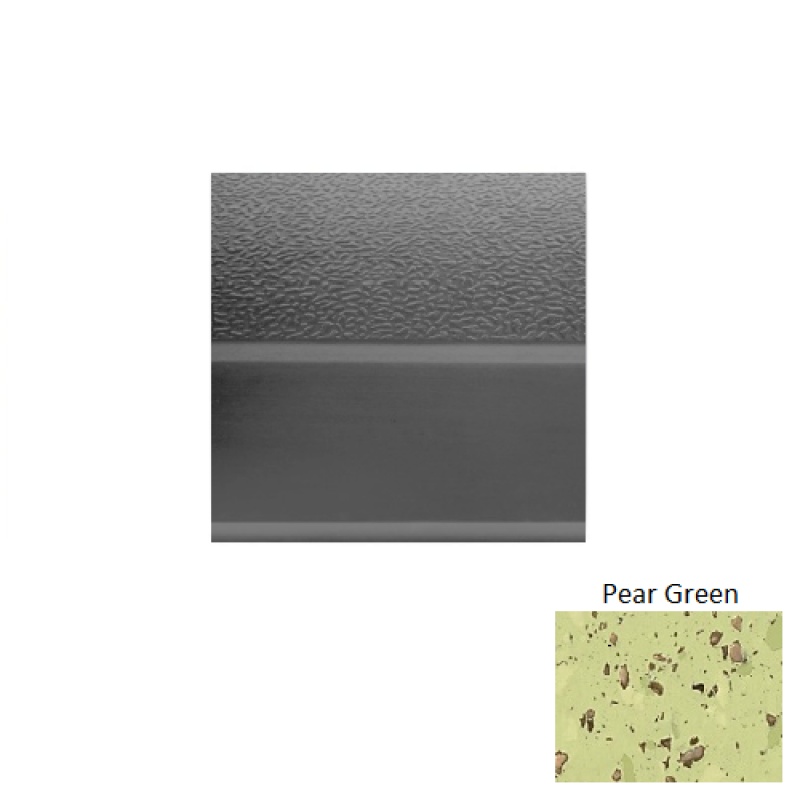 Renew 93 Pear Green Rubber (Sq) Stair Tread - Textured