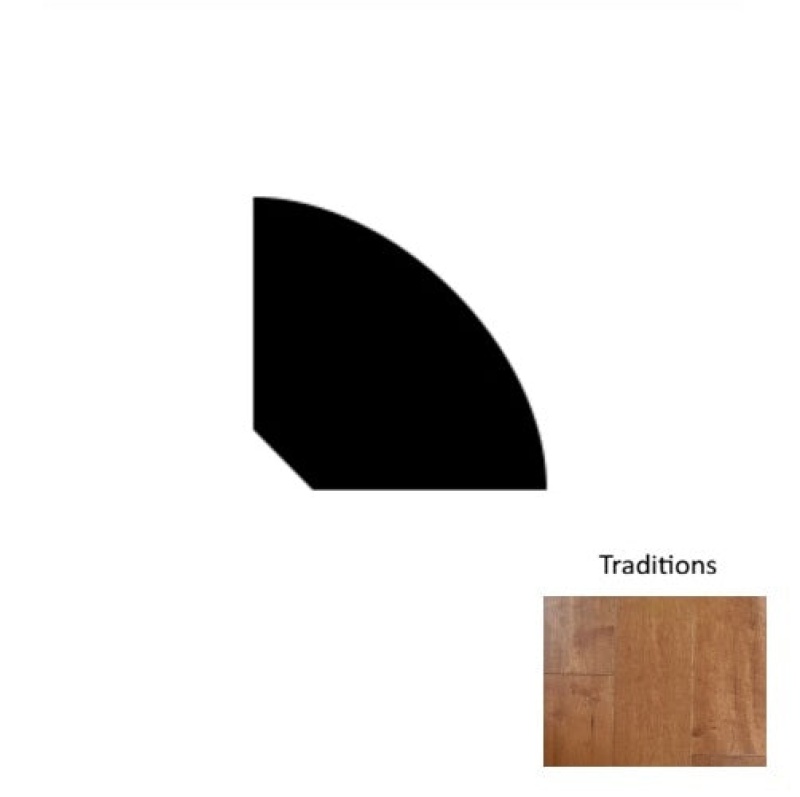 Cornerstone Traditions Hardwood Moulding / Trim - 78" Quarter Round - Hand Scraped