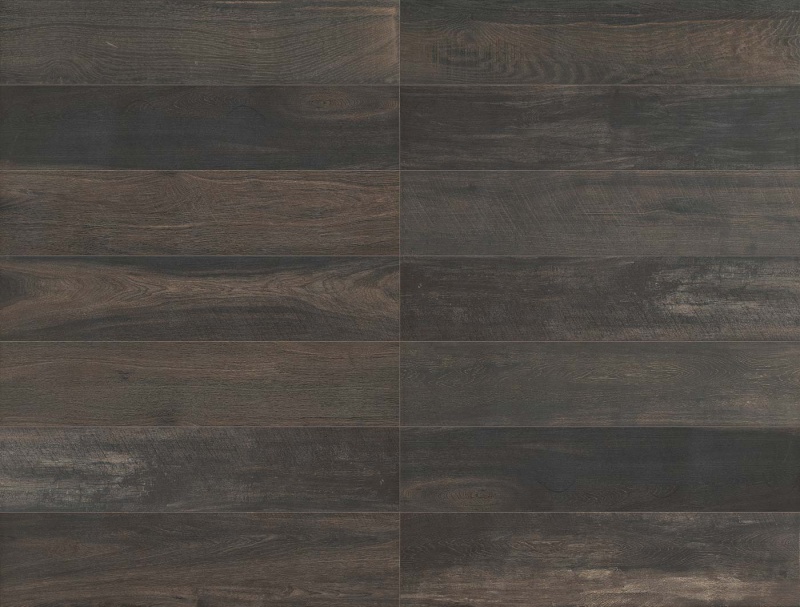 Wooden Tile Brown Porcelain Tile - Natural - 8" X 48"