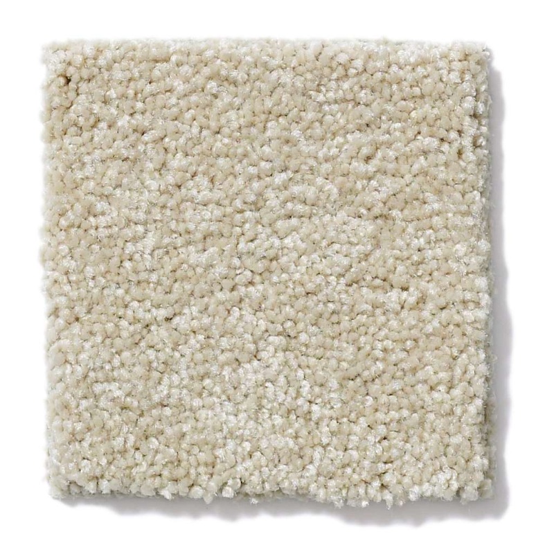 Something Sweet Cream Puff Textured Nylon Carpet