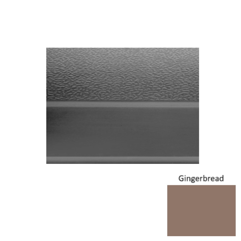 Solid 93 Gingerbread Textured Rubber Stair Tread